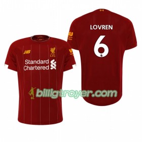 Billige Fotballdrakter Liverpool Dejan Lovren 6 Hjemmedraktsett 2019/20 Kortermet